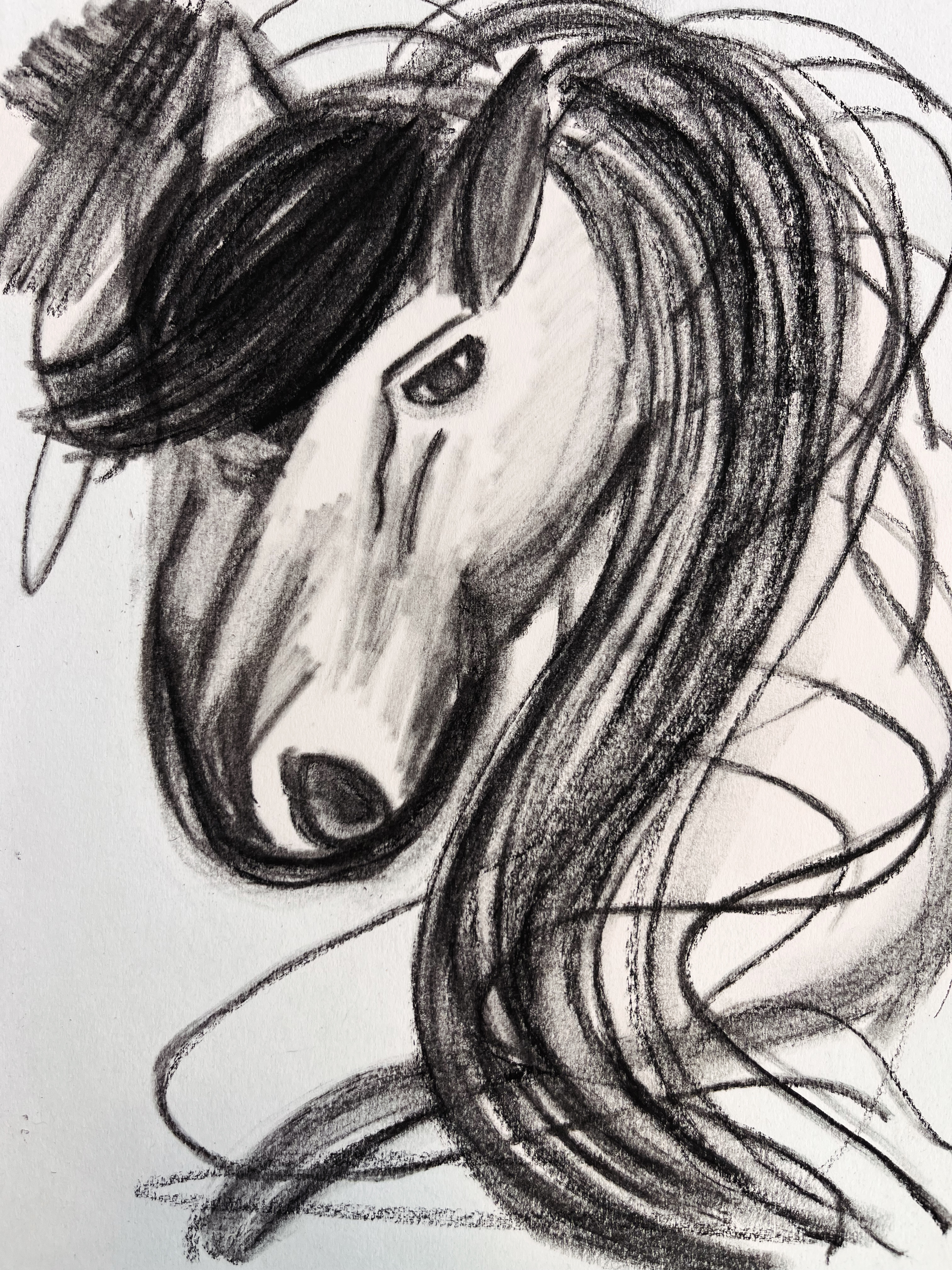 Abstract Horse
