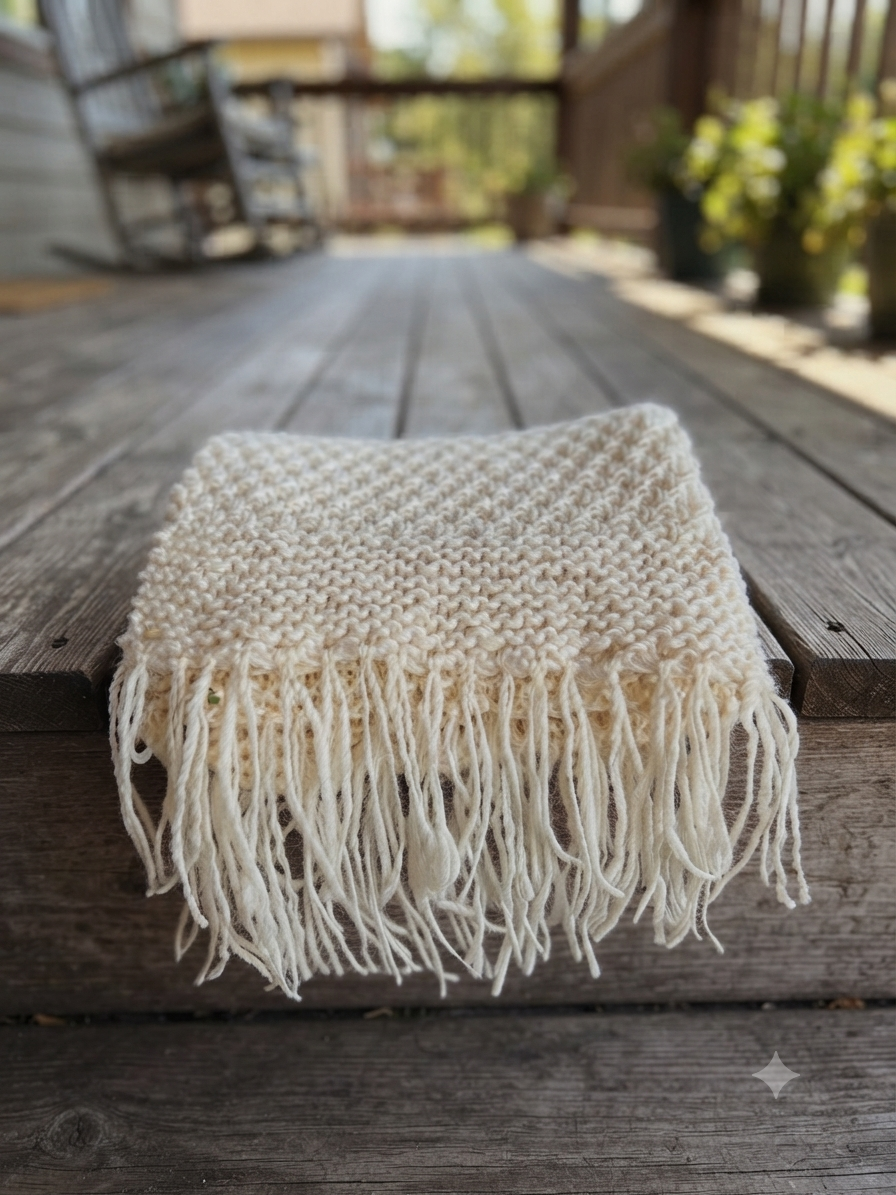 Wool Prayer Shawl