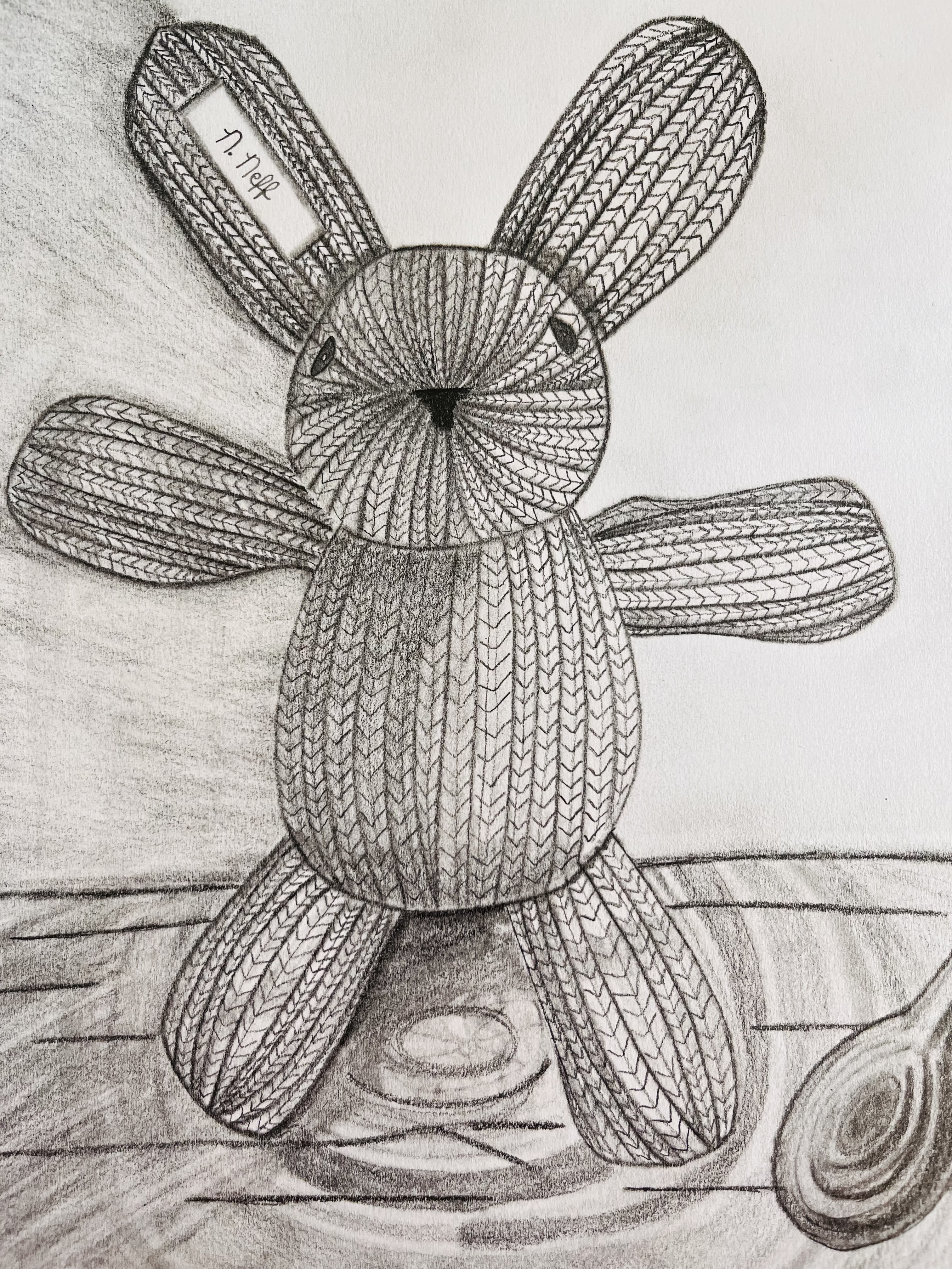 Knitted Rabbit